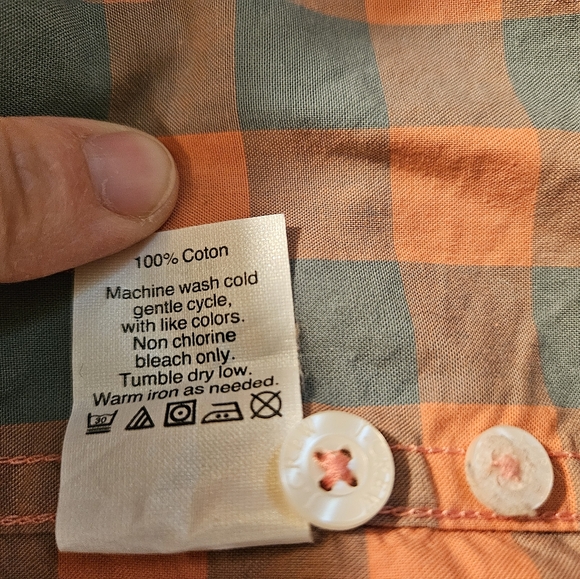 J. Crew Pink and Blue Checkered Button Down Shirt - Picture 4 of 4